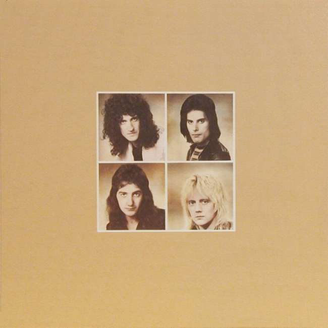 Queen 'A Day At The Races' UK LP inner sleeve