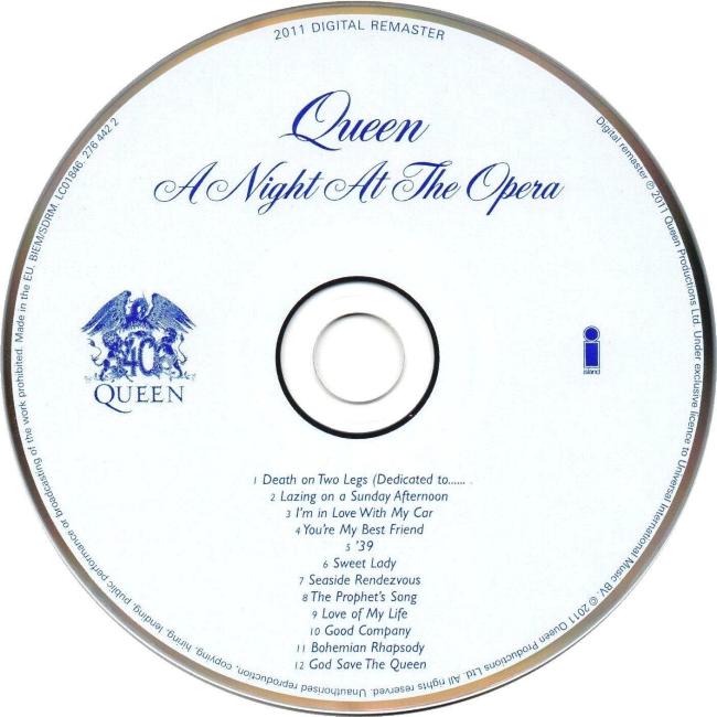 A Night At The Opera Queen