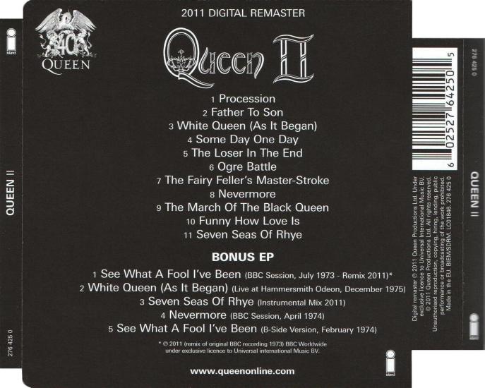 Queen Queen Ii (1974) [Remaster 1994]