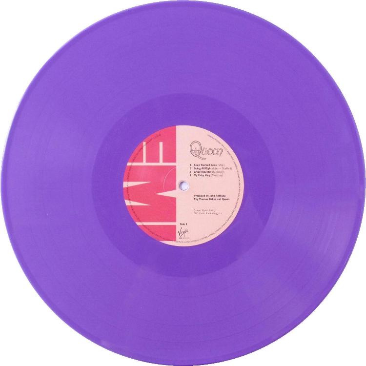 'Queen' coloured vinyl