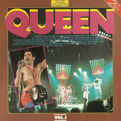 Queen 'The Golden Collection' Netherlands LP volume 1 front sleeve