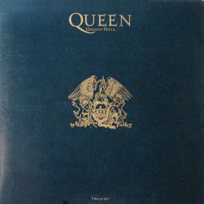 Queen 'Greatest Hits II' UK LP front sleeve