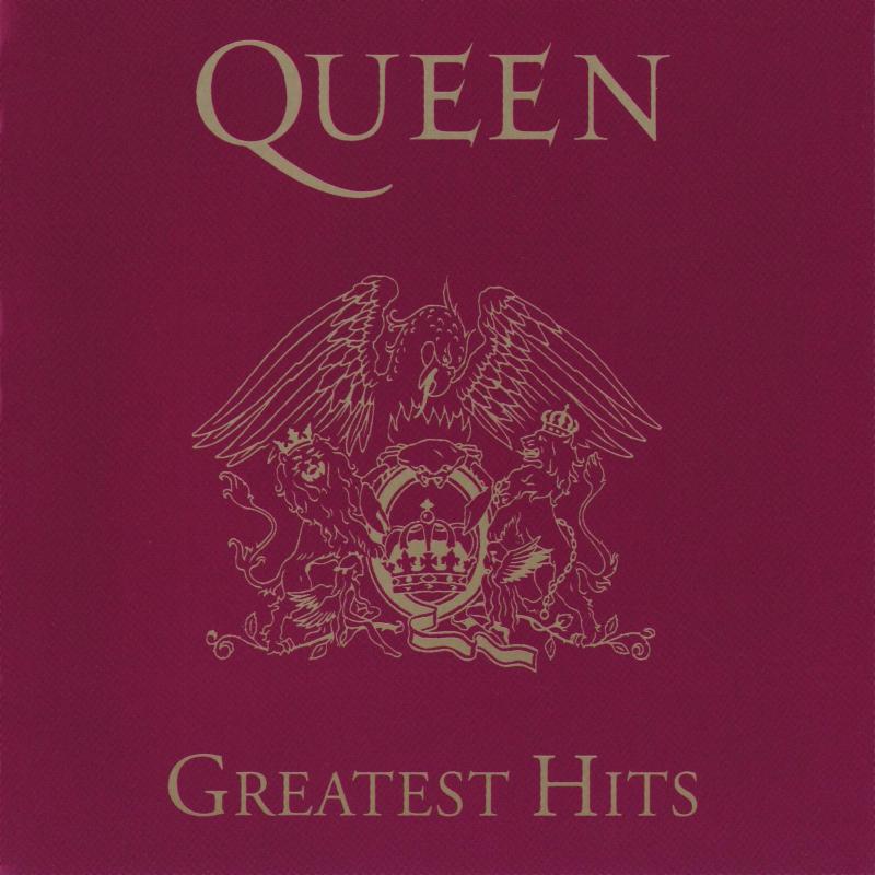 Queen 'Greatest Hits' US 1992 CD repressing front sleeve
