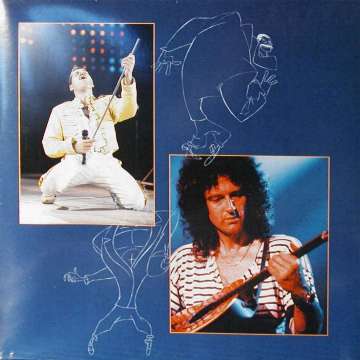 Queen 'Live At Wembley 1986' UK LP gatefold