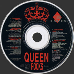 Queen 'Queen Rocks' US volume 2 promo CD disc