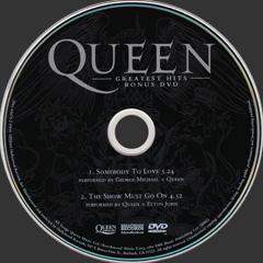 Queen 'Greatest Hits' US 2004 'Best Buy' DVD disc