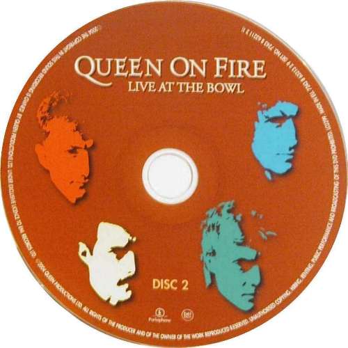 Queen 'Queen On Fire - Live At The Bowl' UK CD disc 2