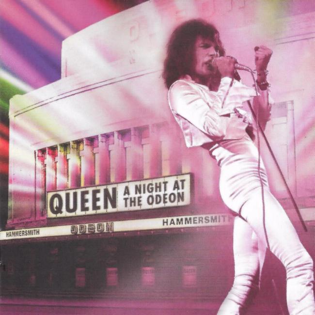 Queen 'A Night At The Odeon' UK CD front sleeve