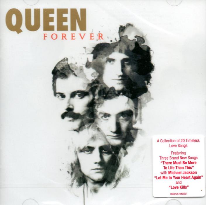 Queen 'Forever' UK single CD stickered front sleeve