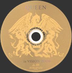 Queen 'In Vision 2008' Japanese CD disc
