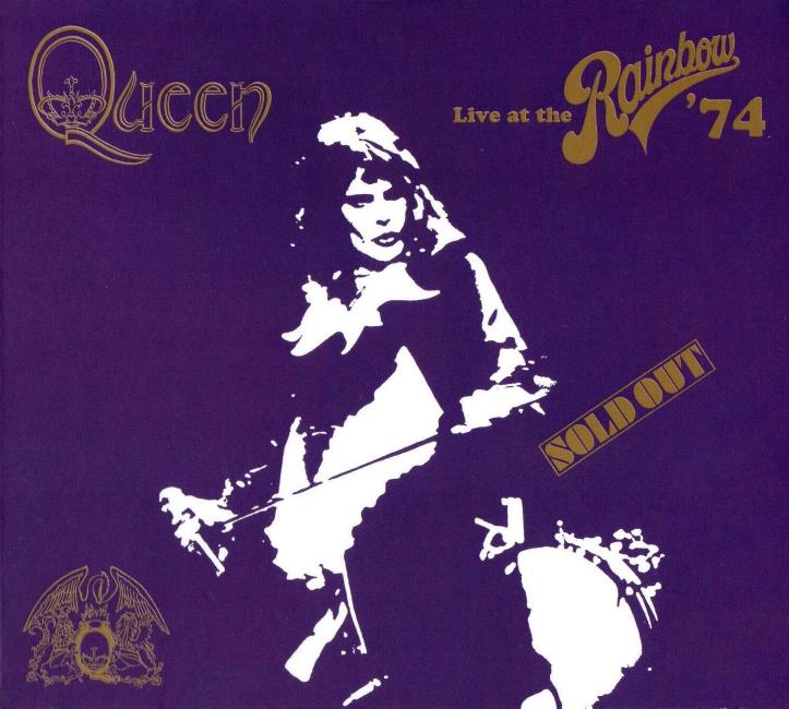 Queen 'Live At The Rainbow '74' double CD front sleeve