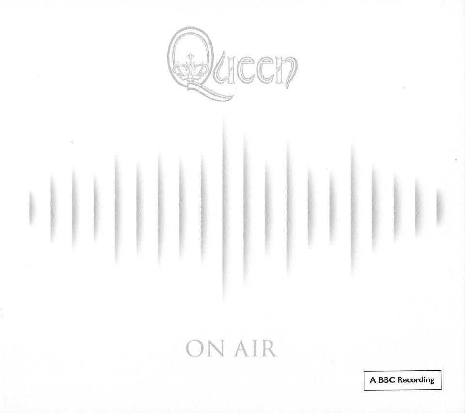 Queen 'On Air' UK 2CD front sleeve