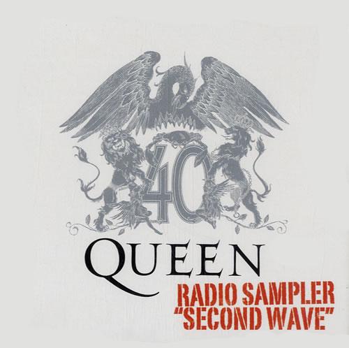 Queen 'Second Wave' US CD promo front sleeve