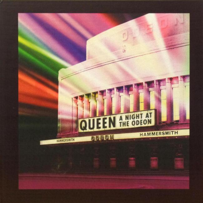 Queen 'A Night At The Odeon' UK boxed set book front sleeve