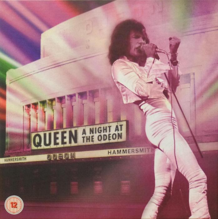 Queen 'A Night At The Odeon' UK boxed set front