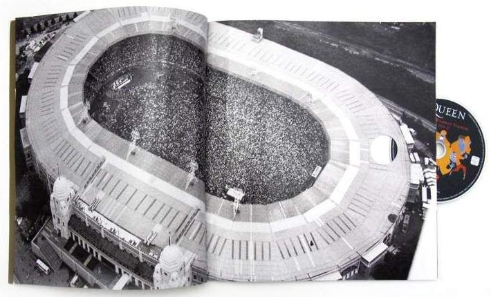 Queen 'Live At Wembley Stadium' boxed set contents