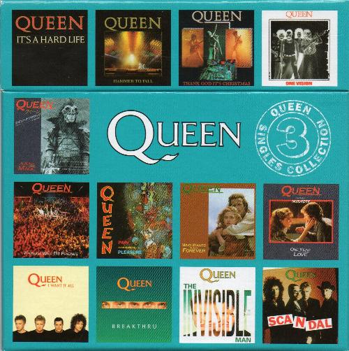 Queen 'Singles Collection 3' UK boxed set front