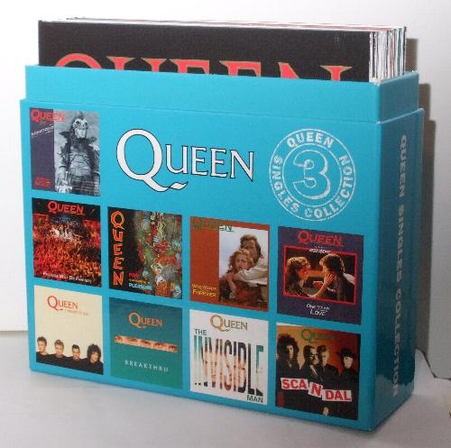 Queen 'Singles Collection 3' UK boxed set opened