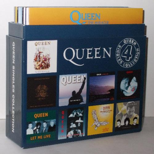 Queen 'Singles Collection 4' UK boxed set opened