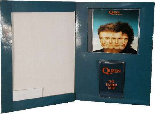 Queen 'The Miracle' UK promo boxed set opened