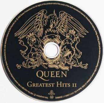 Queen 'The Platinum Collection' UK CD disc 2