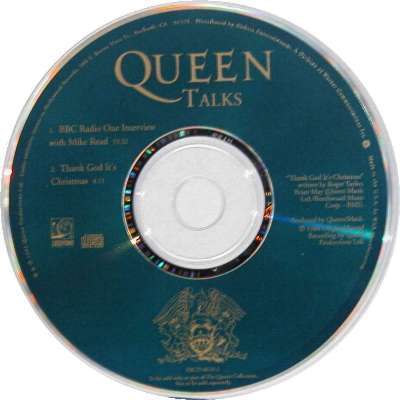 Queen 'The Queen Collection' US boxed set interview disc