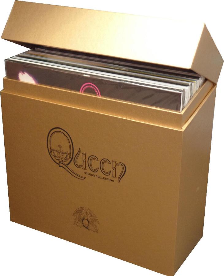 Queen 'The Studio Collection' opened boxed set