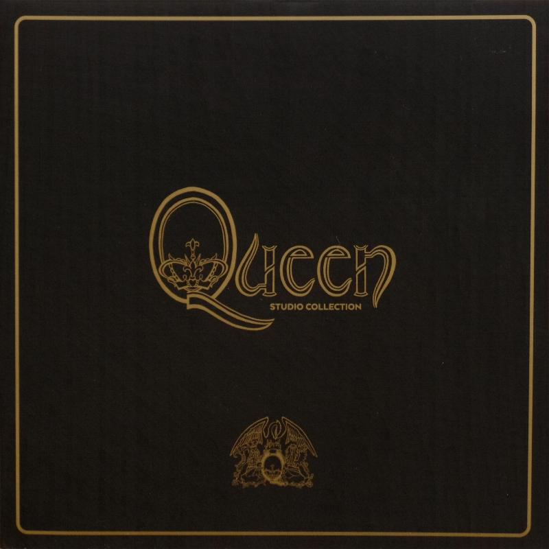 Queen 'The Studio Collection' boxed set slipcase front sleeve