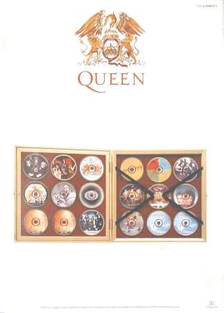 Queen 'Ultimate Queen' fixing booklet back