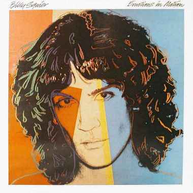 Billy Squier 'Emotions In Motion' UK LP front sleeve