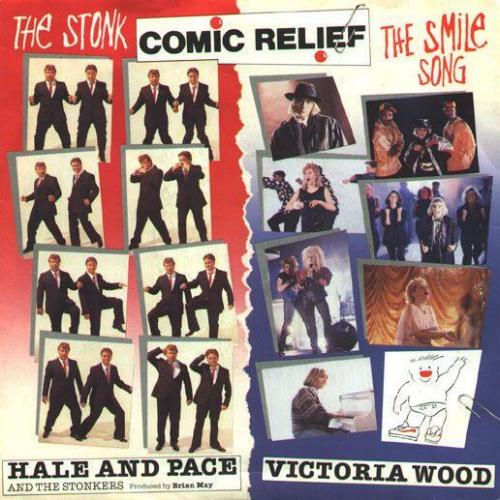 Hale & Pace 'The Stonk' UK 7" front sleeve