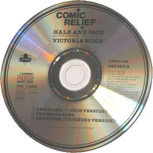 Hale & Pace 'The Stonk' UK CD disc