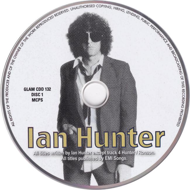 Ian Hunter 'The Singles Collection 1975-83' UK CD disc 1