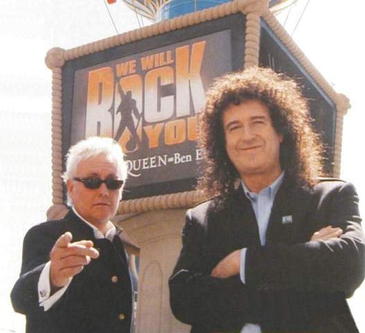 Brian and Roger photograph, 2004