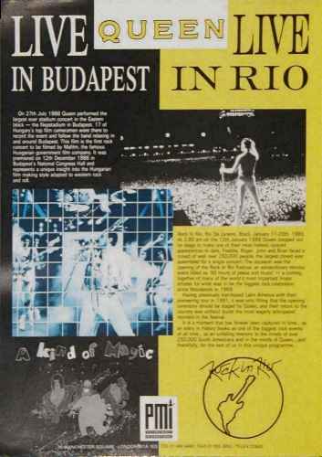 1987 Videos flyer front sleeve