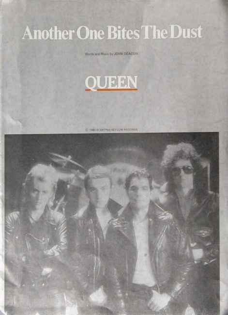 Queen 'Another One Bites The Dust' front sleeve