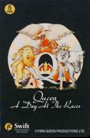 Queen 'A Day At The Races' phonecard