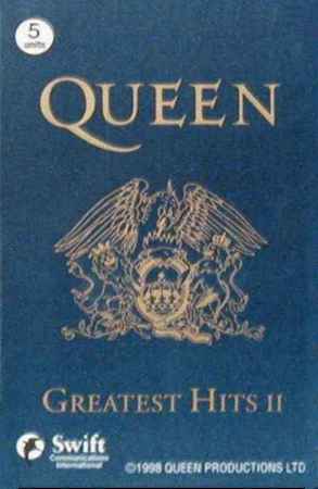 Queen 'Greatest Hits II' phonecard