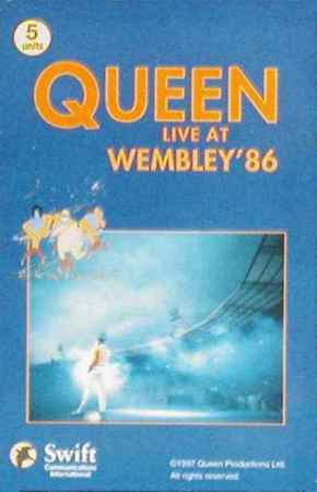 Queen 'Live At Wembley 1986' phonecard