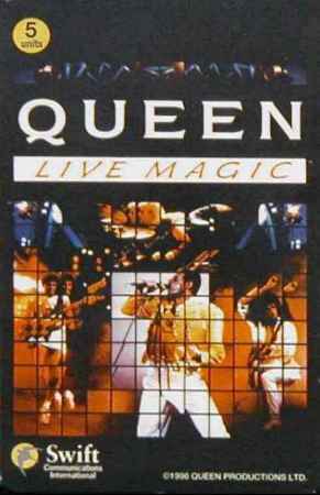 Queen 'Live Magic' phonecard