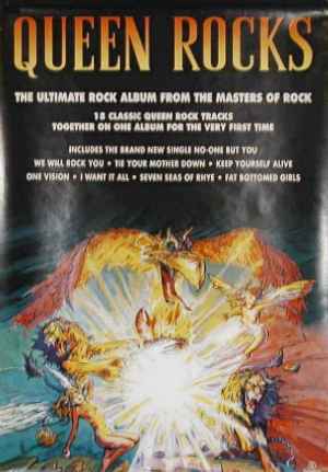 Queen 'Queen Rocks' promo poster
