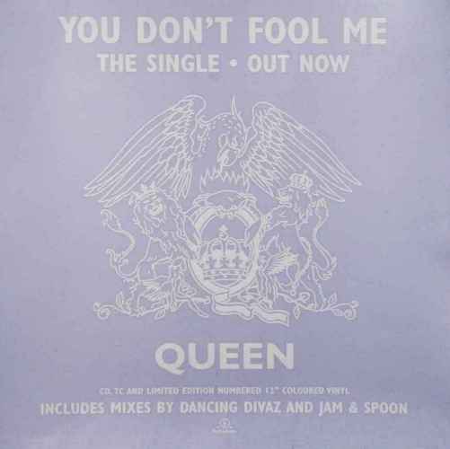 Queen 'You Don't Fool Me' promo flat