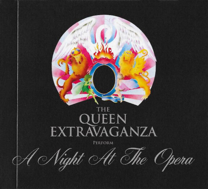 The Queen Extravaganza 'A Night At The Apollo' CD inner sleeve