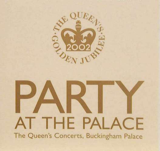 Various Artists 'Party At The Palace' UK CD slipcase front sleeve