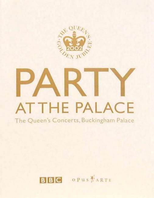 Various Artists 'Party At The Palace' UK DVD front sleeve