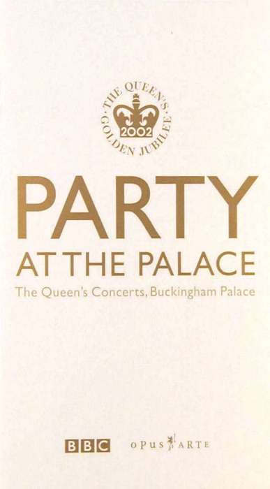 Various Artists 'Party At The Palace' UK VHS front sleeve