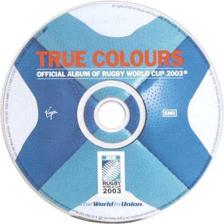 Various Artists 'True Colours' UK CD disc