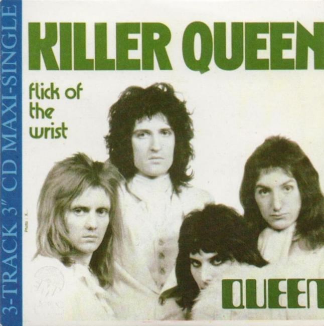 Queen 'Killer Queen' UK CD front sleeve