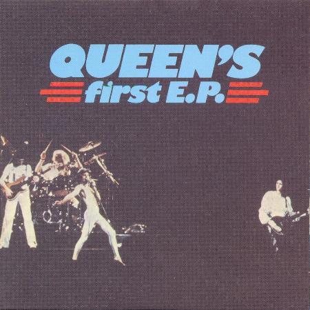 Queen 'Queen's First EP' UK Singles Collection CD front sleeve