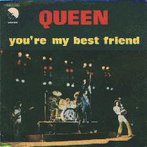 Queen 'You're My Best Friend' Italian 7" front sleeve